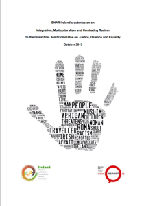INAR’s submission to the Oireachtas on Integration, Multiculturalism and Combating Racism