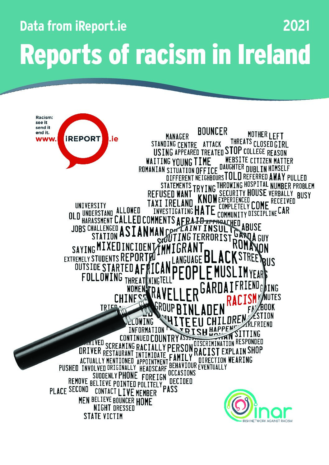 iReport Reports of racism in Ireland Cover